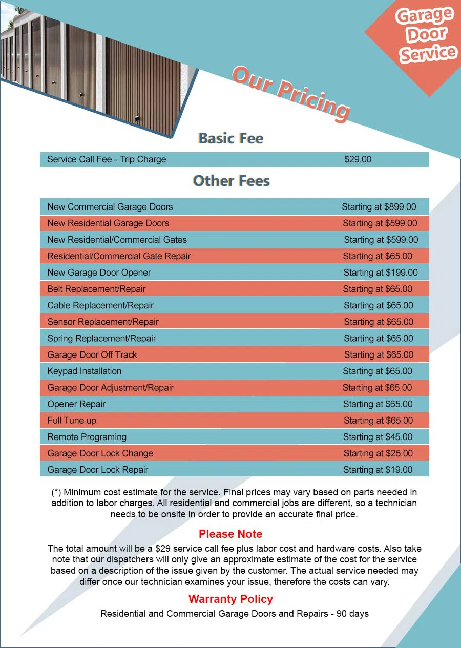 Golden Garage Door Service Marcus Hook, PA 610-502-3137